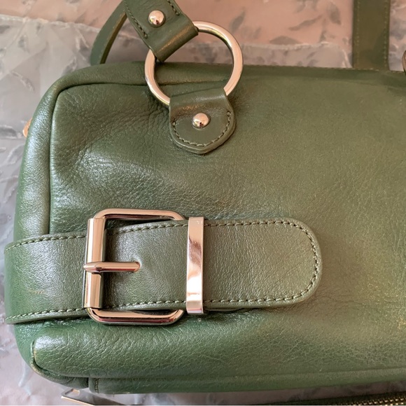 Y2K Banana Republic Leather Satchel and Pouch Set - Picture 3 of 15